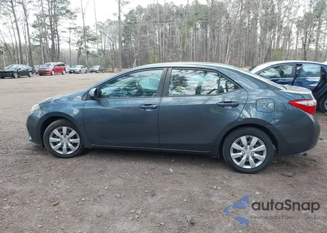 2015 Toyota Corolla Le z USA, uszkodzony, nr VIN 2T1BURHE1FC375105